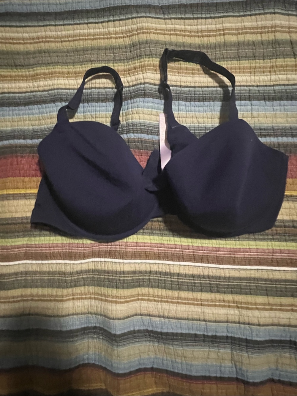 Savage X Fenty Navy Smooth T-Shirt Bra